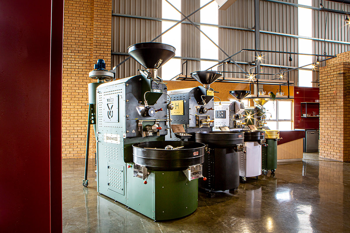 Inside the Genio Roasters workshop