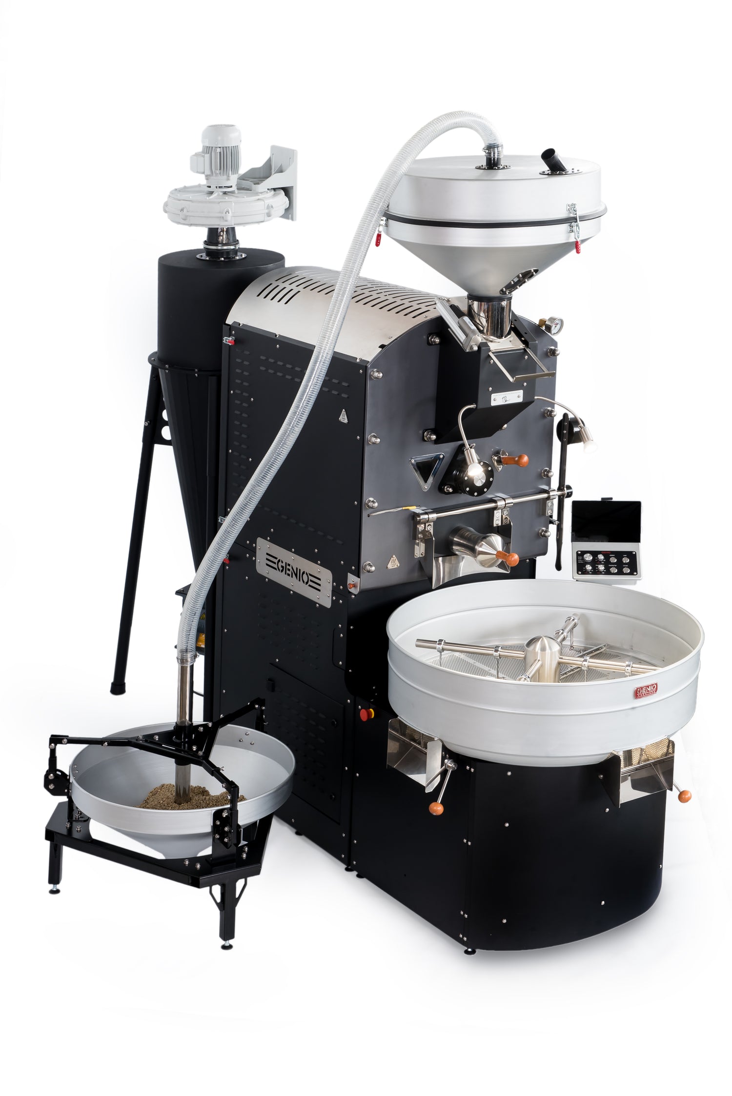 Green Bean Loader with Scale - Genio Roasters