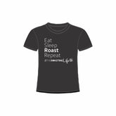T-Shirt saying Eat, Sleep, Roast, Repeat